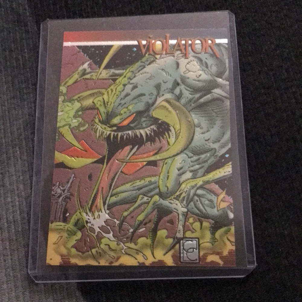 Image 1 Violator foil card 1993 Wizard series 3